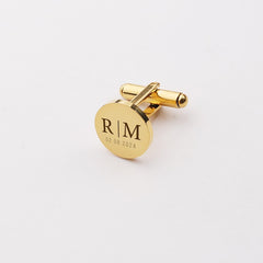 Personalised Engraved Groomsmen Gifts, Cufflinks for Men, Custom Grooms man, Gift Best Man Cufflinks, Wedding Gift, Father's Day