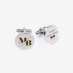 Personalised Engraved Groomsmen Gifts, Cufflinks for Men, Custom Grooms man, Gift Best Man Cufflinks, Wedding Gift, Father's Day
