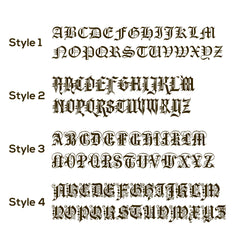 Personalized Initial Signet Ring – Custom Laser Engraved Stainless Steel Ring, Gold Silver Statement Ring, Unisex Gift