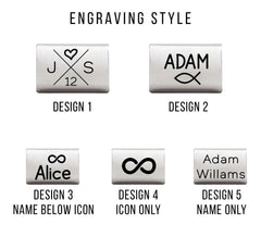 Personalized Paracord Bracelet with Name,Custom Engraved Rope Bracelet for Him or Her, Couple Gift, Friendship or Family Bracelet